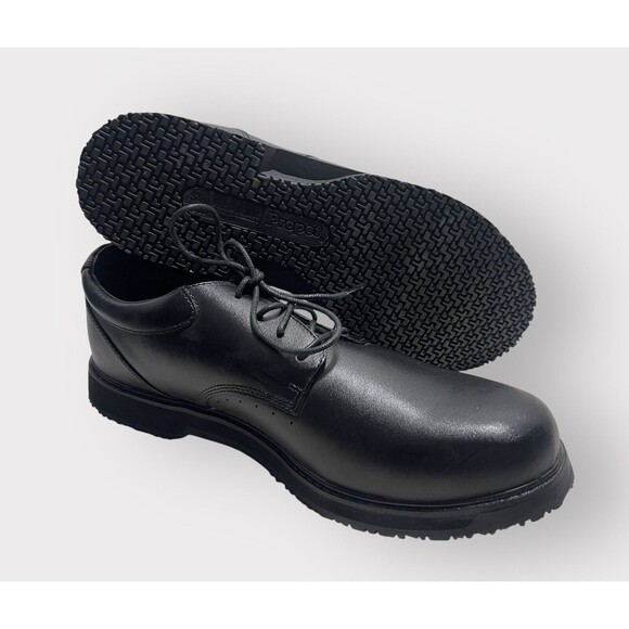 Propet Men's MSR003 Maxigrip Slip Resistant Shoes BLK Size 11.5X (3E) NIB *READ* - Picture 3 of 14